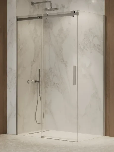 Kabina prysznicowa 1D SOFTI GUNMETAL BRUSHED