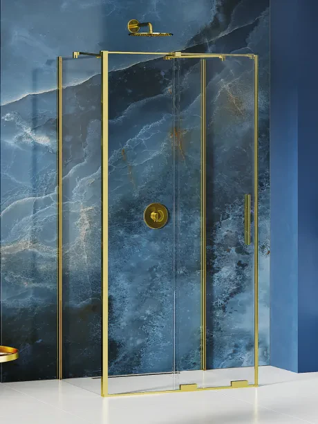 Kabina prysznicowa Smart Light Gold, przyścienna