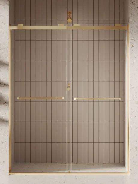Drzwi wnękowe 2D QUANTUM X GOLD BRUSHED