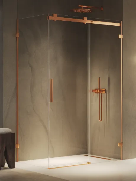 Kabina prysznicowa 1D SOFTI X COPPER BRUSHED