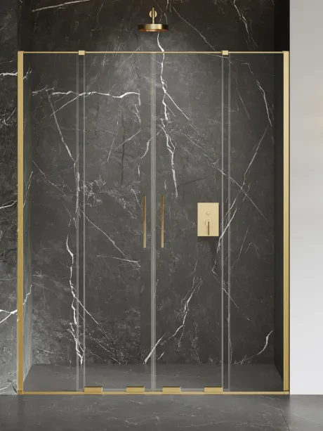 Drzwi wnękowe Smart Gold Brushed, podwójne