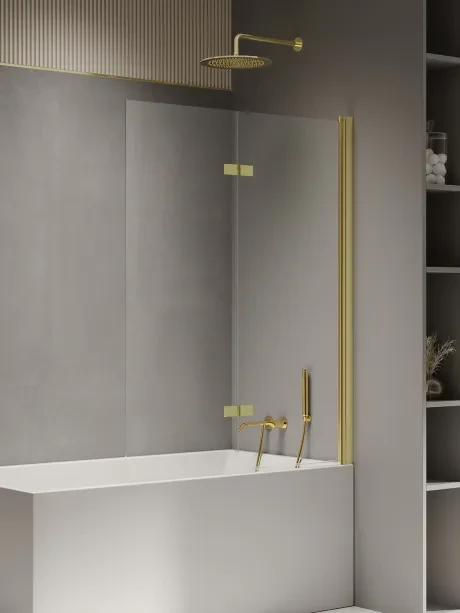Parawan nawannowy New Soleo Gold Shine, dwuelementowy