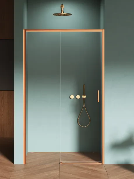 Drzwi wnękowe Prime Copper Brushed, pojedyncze, przesuwne