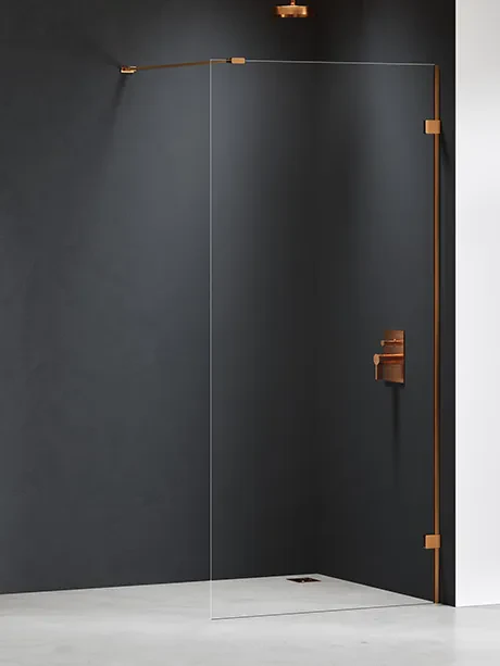 Kabina prysznicowa Eventa Copper Brushed, walk-in