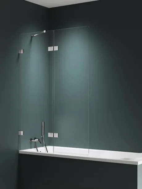 Parawan nawannowy AVEXA NICKEL BRUSHED dwuelementowy