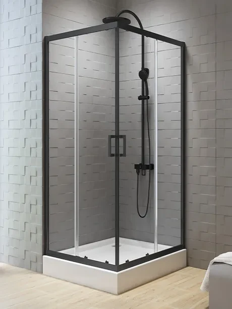 Kabina prysznicowa New Varia Black, 2D