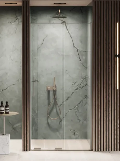 Drzwi wnękowe Smart Gunmetal Brushed, pojedyncze