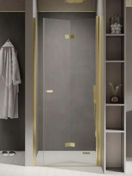 Drzwi wnękowe New Soleo Gold Shine, pojedyncze, składane